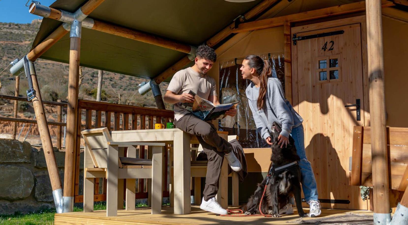 La Noguera Camping Sant Llorenç de Montgai Eksteriør billede