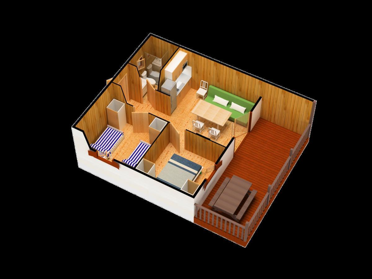 La Noguera Camping Sant Llorenç de Montgai Eksteriør billede